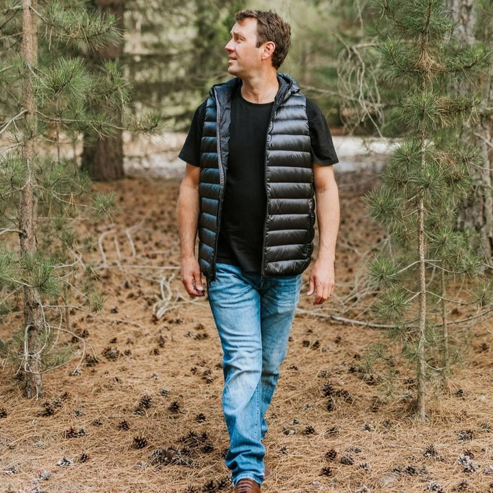 Moke | Mens CJ Vest | Slate - Suzie Anderson Home