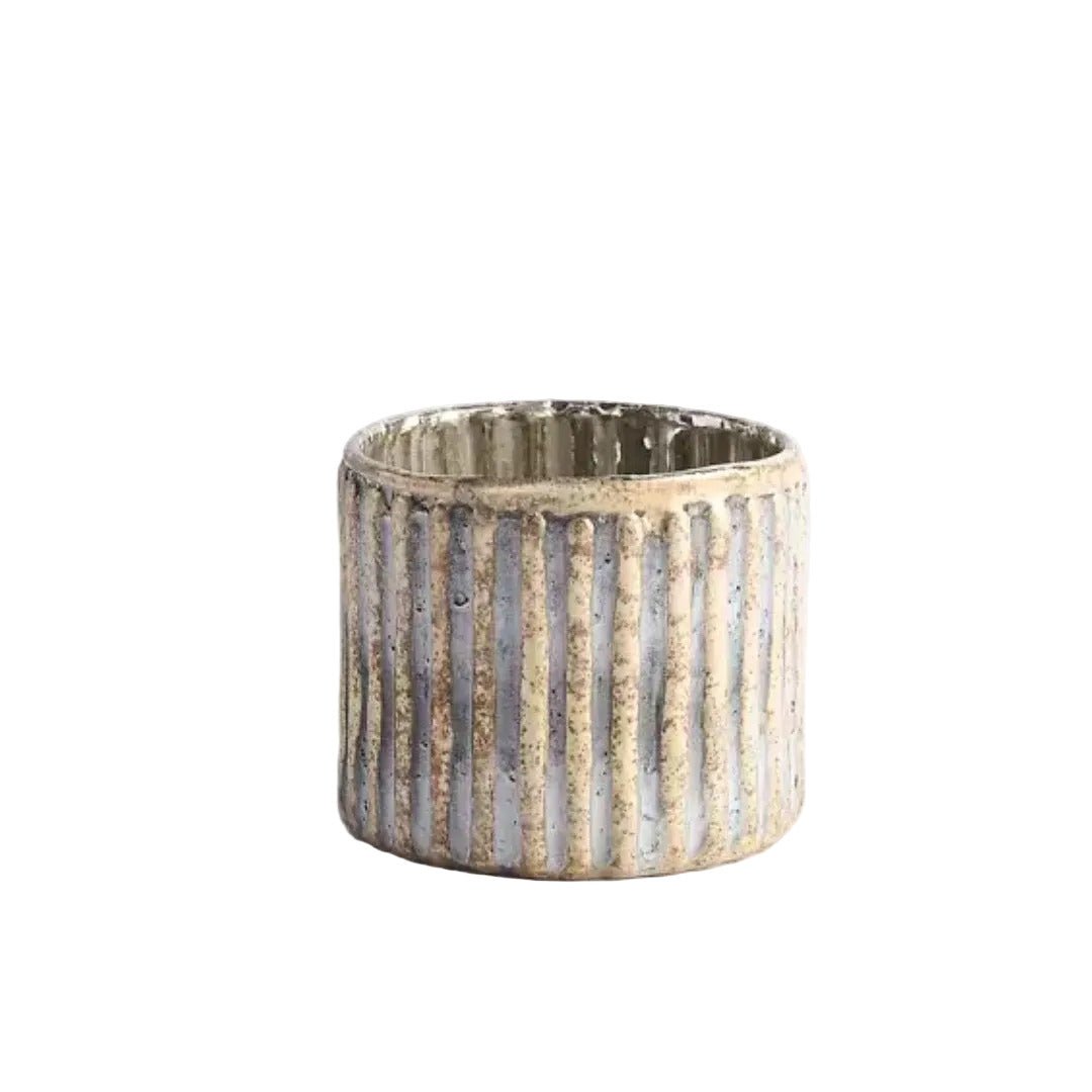 Mozart Mercury Glass Votive Holder | Extra Small - Suzie Anderson Home