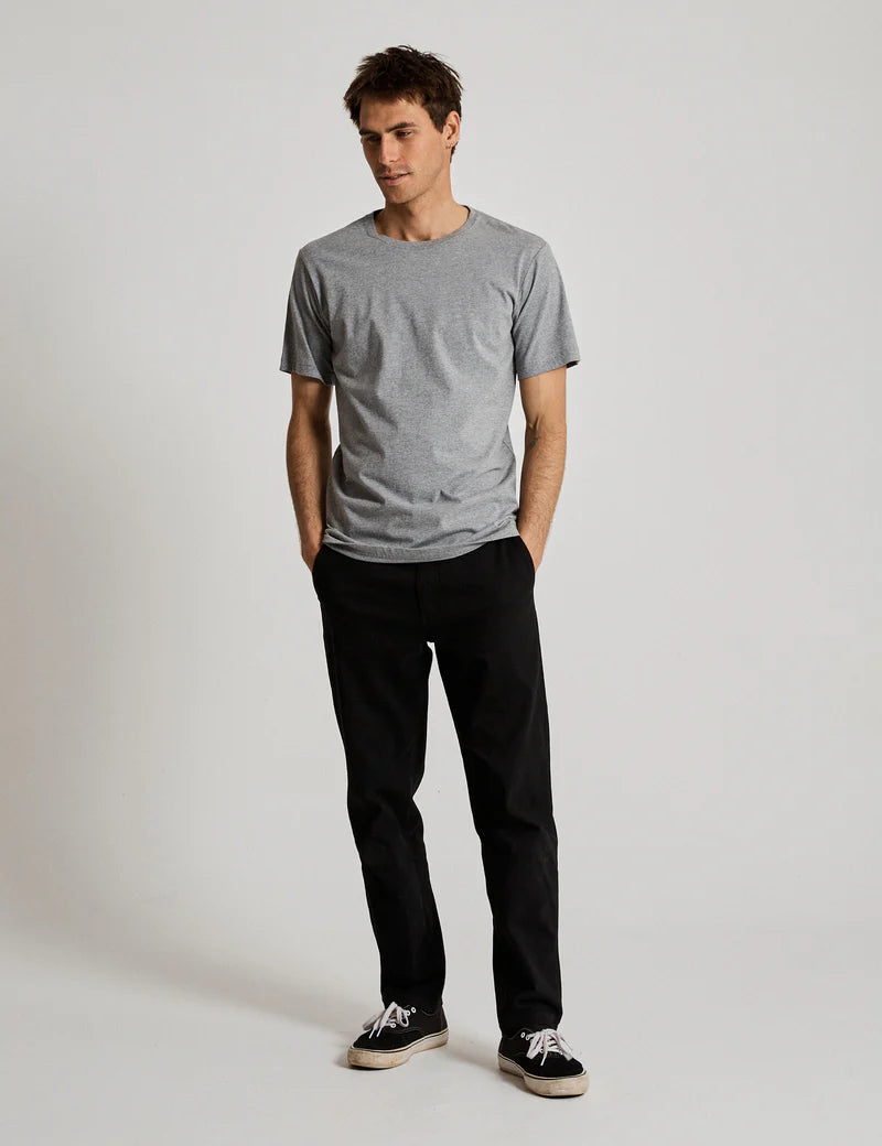 Simple | Men’s Reginald Tee | Grey Marle