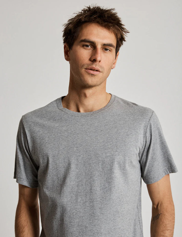 Simple | Men’s Reginald Tee | Grey Marle