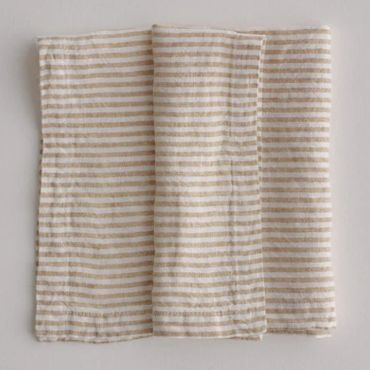 Basix Stripe Linen Napkin | Ayrton/Russo