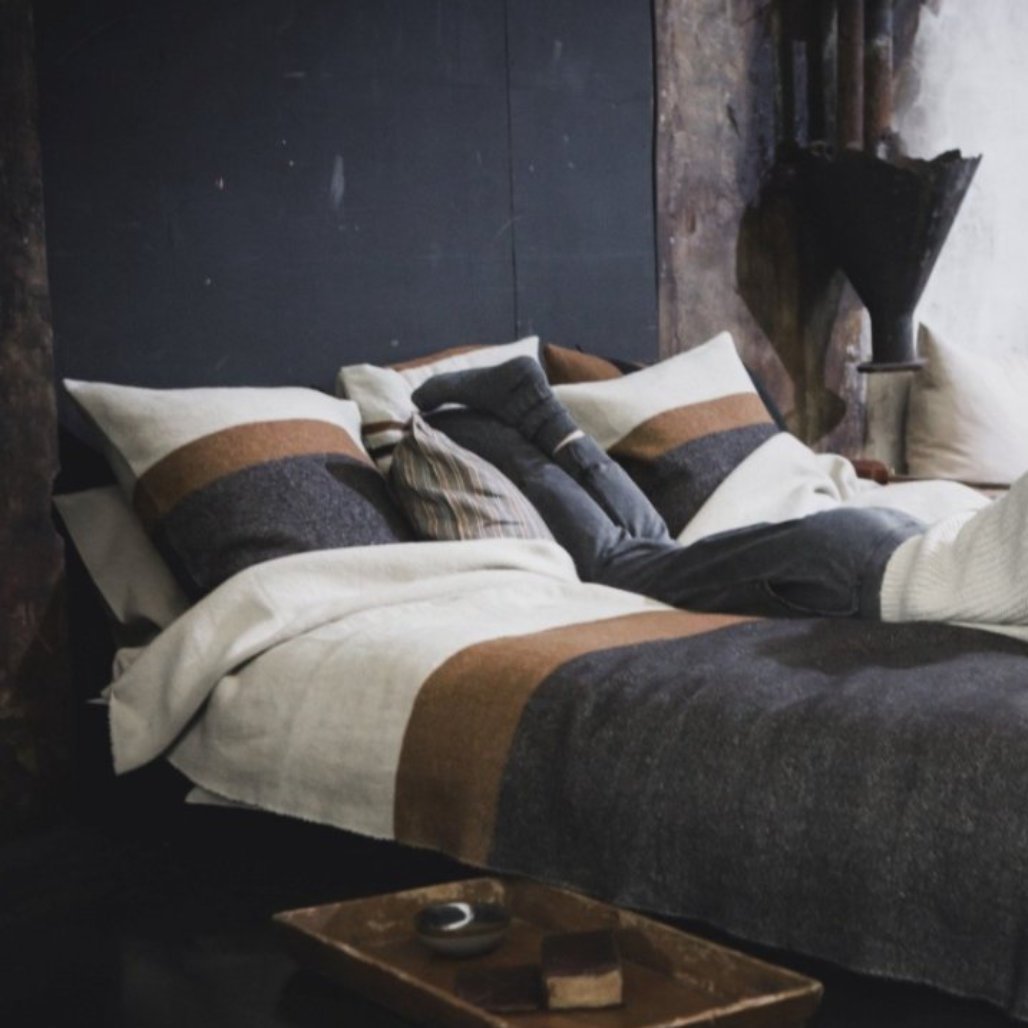 Nash Coverlet Stripe | 260cm x 240cm-Suzie Anderson Home