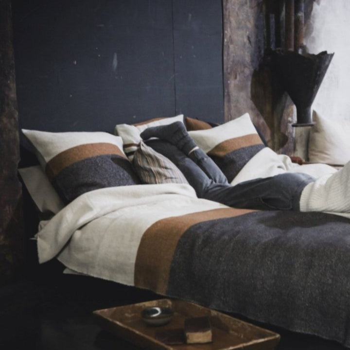Nash Coverlet Stripe | 260cm x 240cm-Suzie Anderson Home