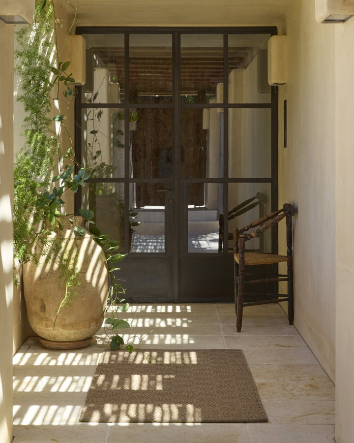 Natural Trellis Weave Indoor Outdoor Rug | Steve Cordony - Suzie Anderson Home