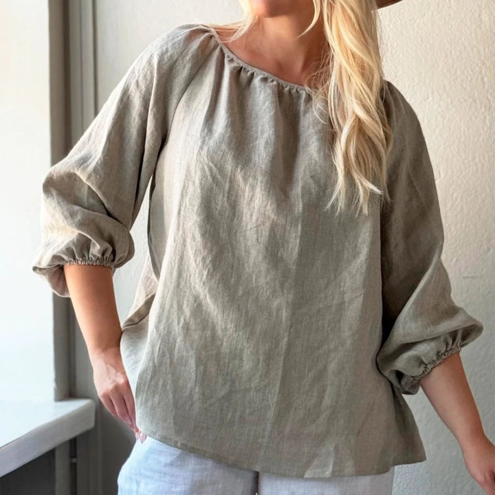 Bypias | Analise Linen Shirt | Natural