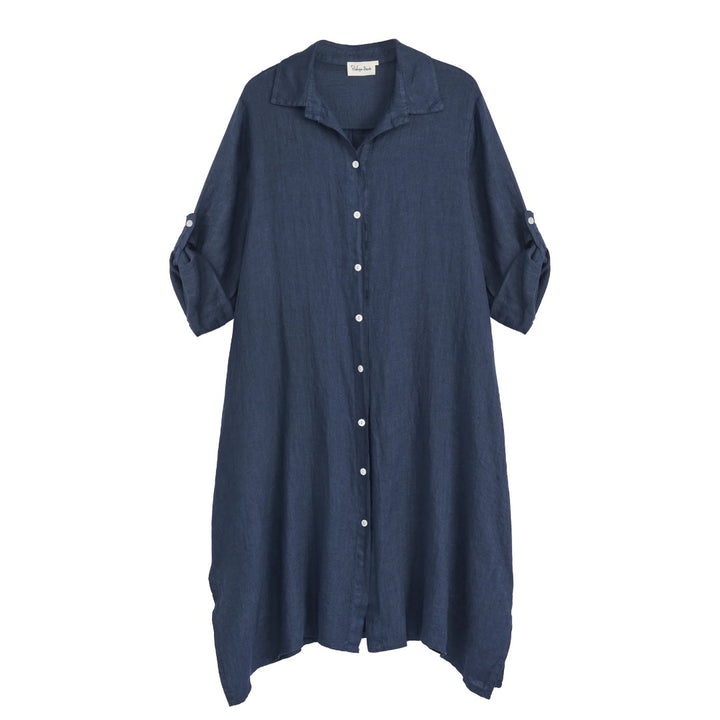 Bypias | Adele Shirt Dress | Navy