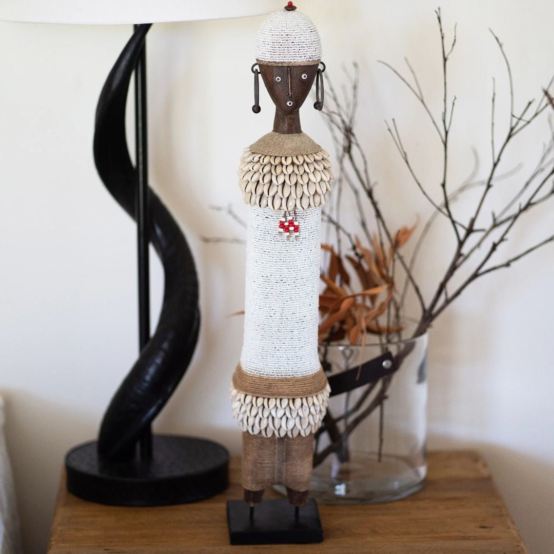 Ndamji Doll | Grand White | 50 - 60cm - Suzie Anderson Home