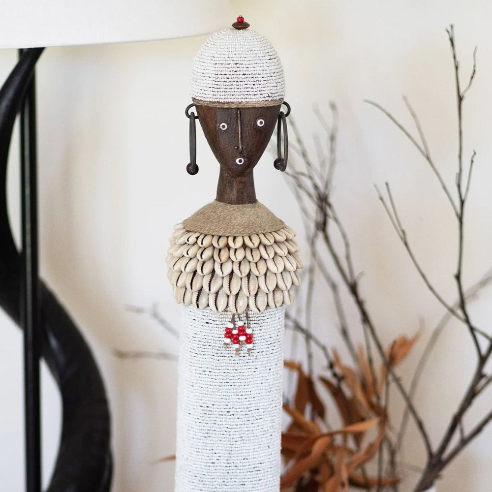 Ndamji Doll | Grand White | 50 - 60cm - Suzie Anderson Home