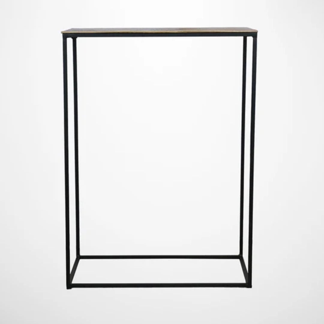 New York Small Console Table | Antique brass | W60 x D31 x H82cm - Suzie Anderson Home