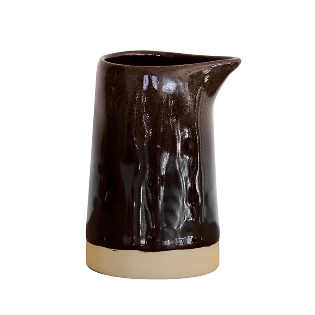 Noir Glazed Fino Verde Small Jug - Suzie Anderson Home