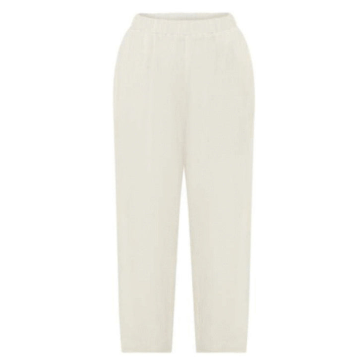 Scandi | Nora Linen Pant | White