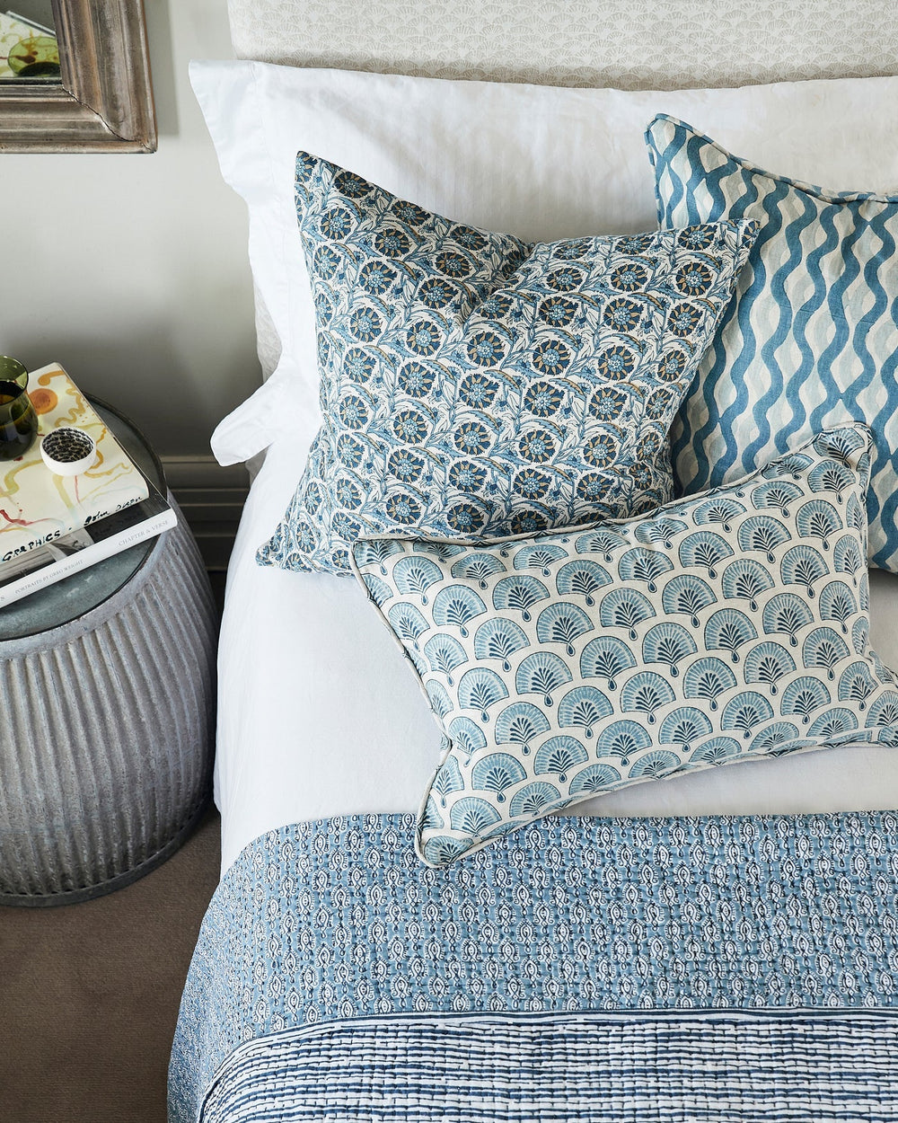 Nori Tahoe Linen Cushion & Insert | 35x55cm - Suzie Anderson Home