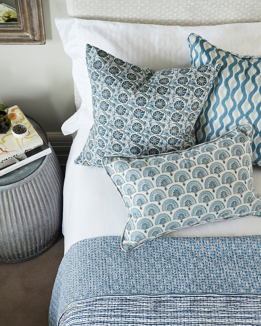Nori Tahoe Linen Cushion & Insert | 35x55cm - Suzie Anderson Home