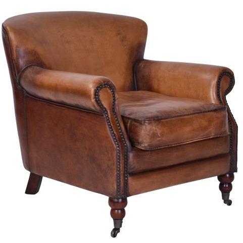 Norristown Leather Chair | Tan