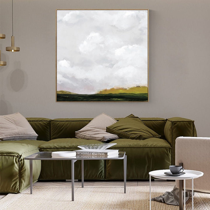 Oak Hills Framed Art | 102 x 102cm - Suzie Anderson Home