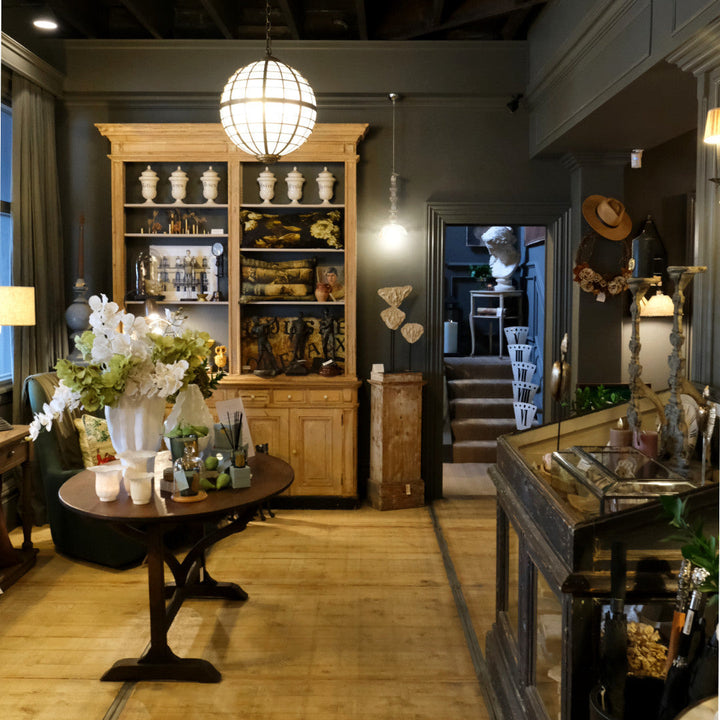 Antique French Oval Vigneron Table | 125cm L x 100cm W x 72cm H