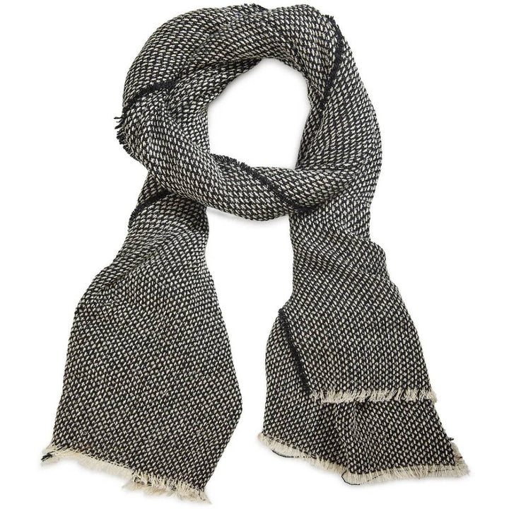 Odette Wool Blend Scarf – Monochromatic Soft Lightweight Winter Wrap | 70 x 180 cm