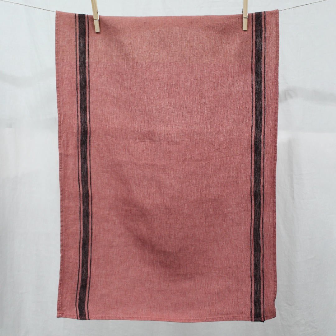 Olbia Linen Tea Towel | Bois de Rose - Suzie Anderson Home