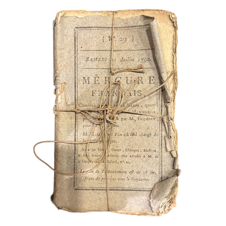 Bundle of Faded Blue French Books | Sourced in Belgium