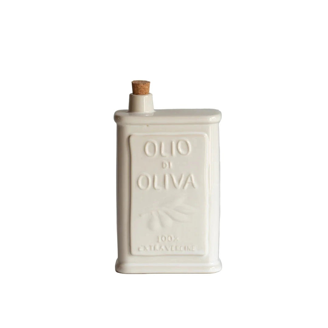 Olio Ceramic Oil Bottle | Ivory - Suzie Anderson Home