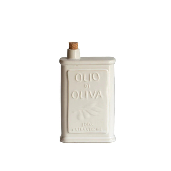 Olio Ceramic Oil Bottle | Ivory - Suzie Anderson Home