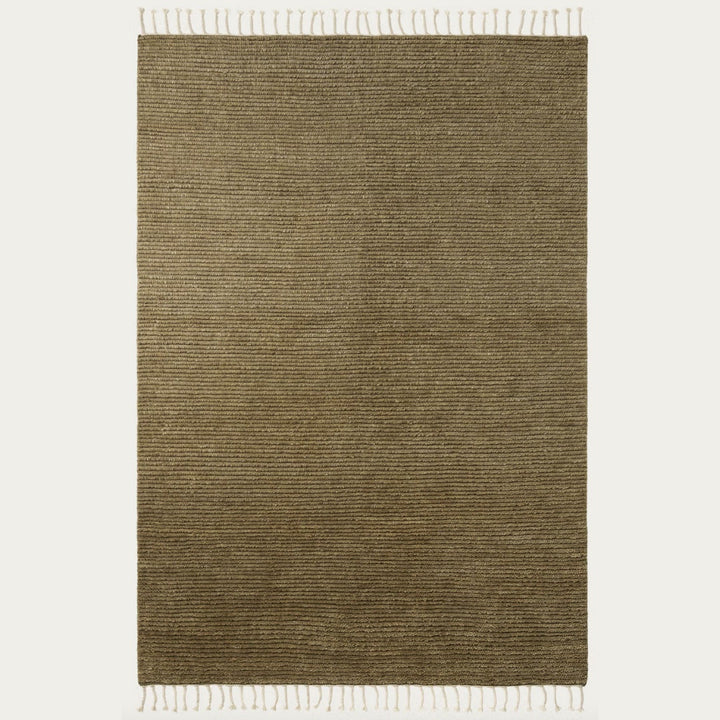 Armadillo Malawi Wool Rug | Olive *Dropship Only*