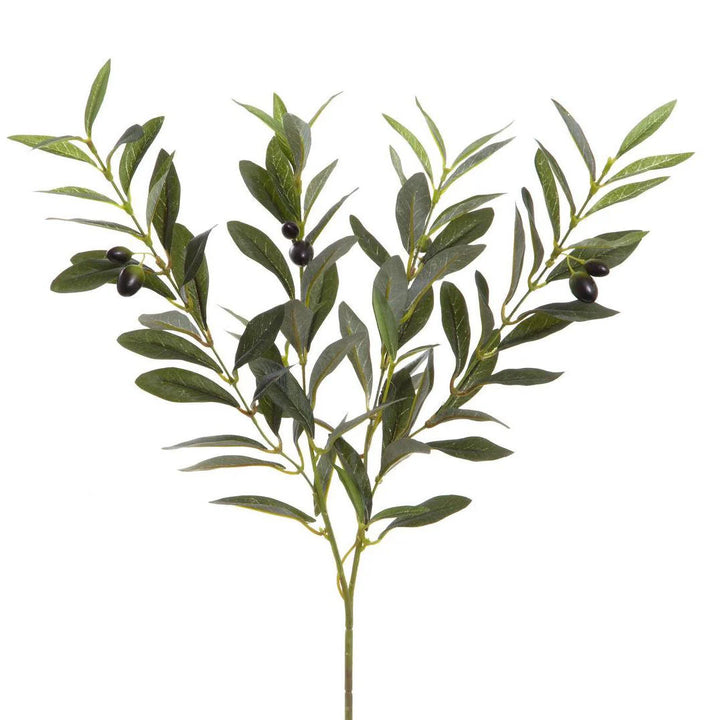 Faux Olive Spray | Green | 90cm