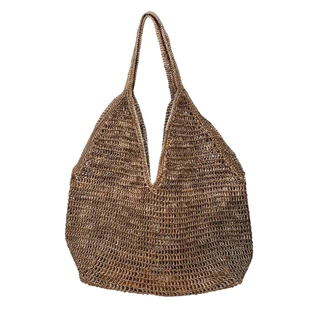 Ombinisoa Raffia Bag | Tea - Suzie Anderson Home