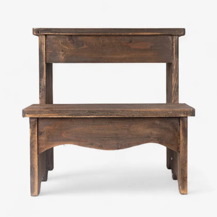 Wooden 2-Step Stool