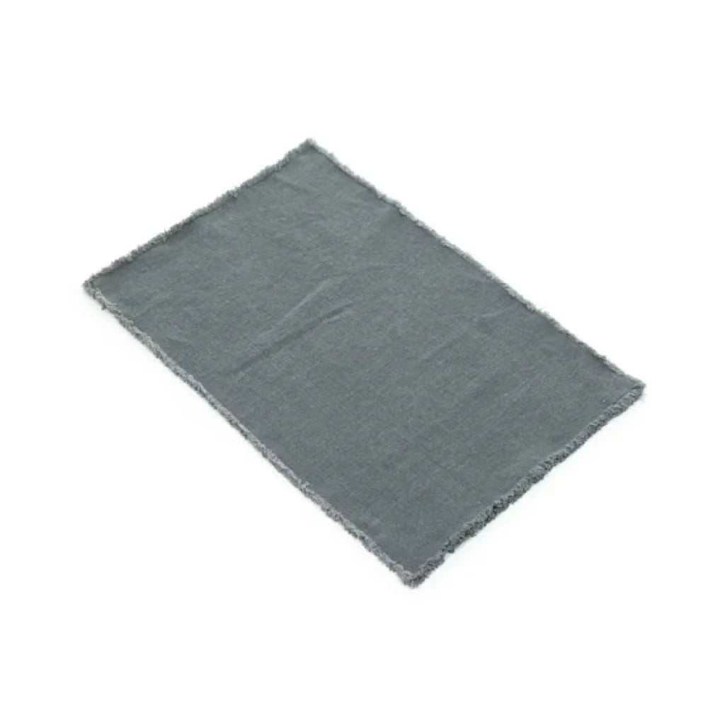 Pacific Belgian Linen Placemat | River - Suzie Anderson Home