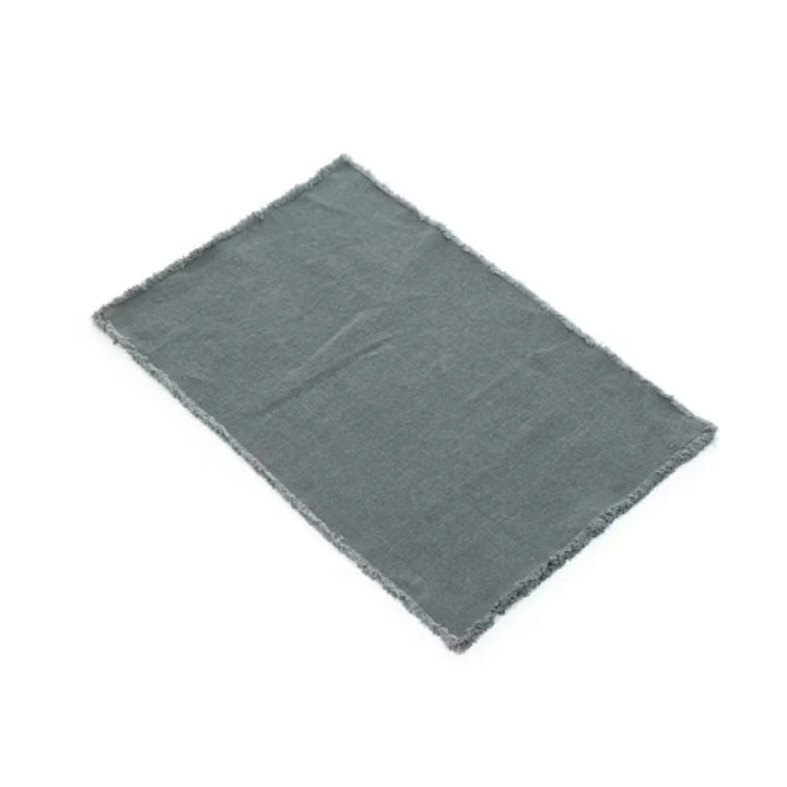 Pacific Belgian Linen Placemat | River - Suzie Anderson Home