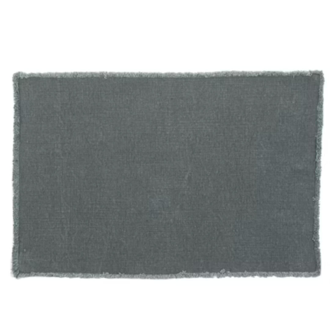 Pacific Belgian Linen Placemat | River - Suzie Anderson Home