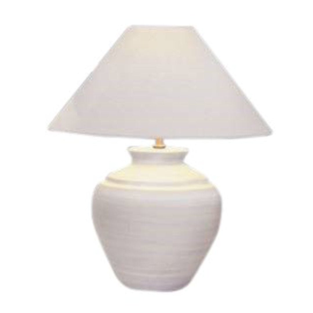 Palermo Ceramic Lamp Including Shade | W50cm, H 50cm - Suzie Anderson Home