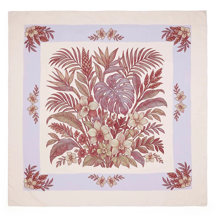 Cable | Erika Scarf | Paradise Print