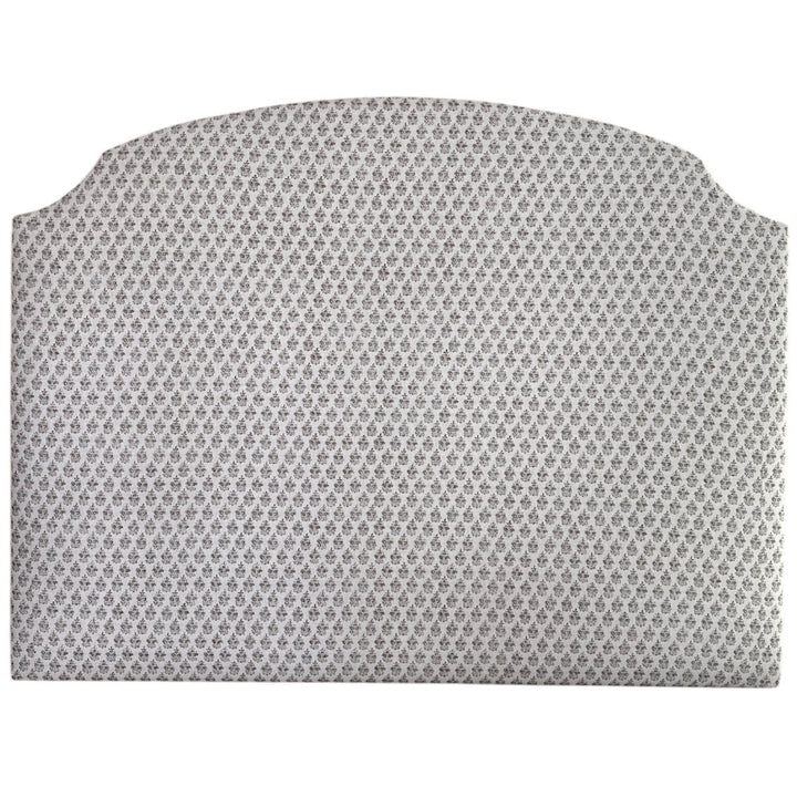 Penelope Upholstered Bedhead | Sanganer Sahara Linen | Queen