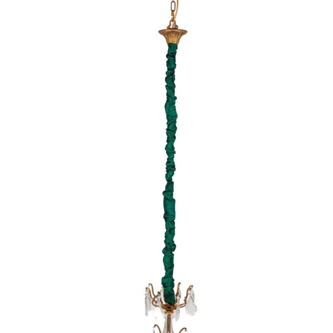 Pendant Light Fabric Chain Cover | Green - Suzie Anderson Home