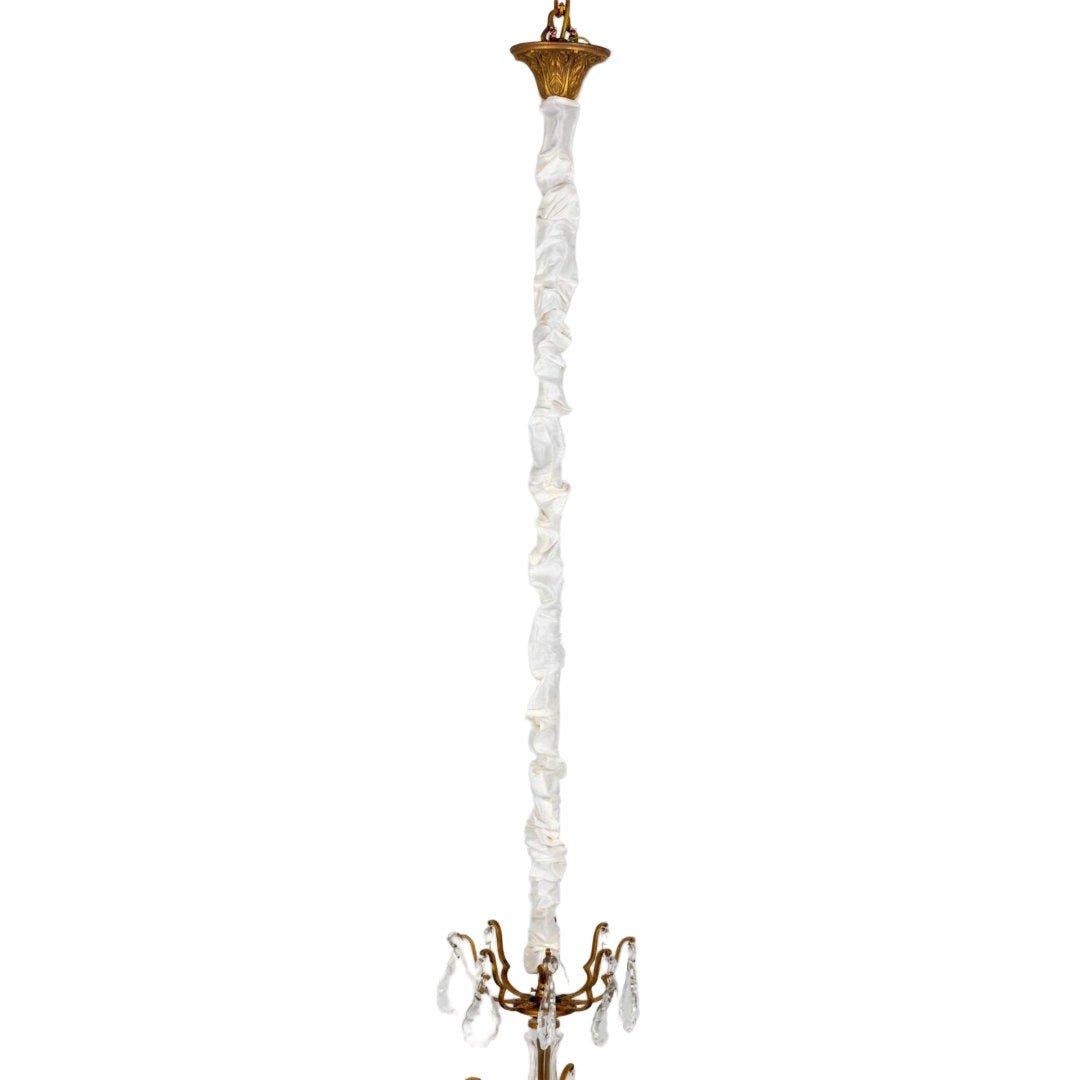 Pendant Light Fabric Chain Cover | Ivoire - Suzie Anderson Home