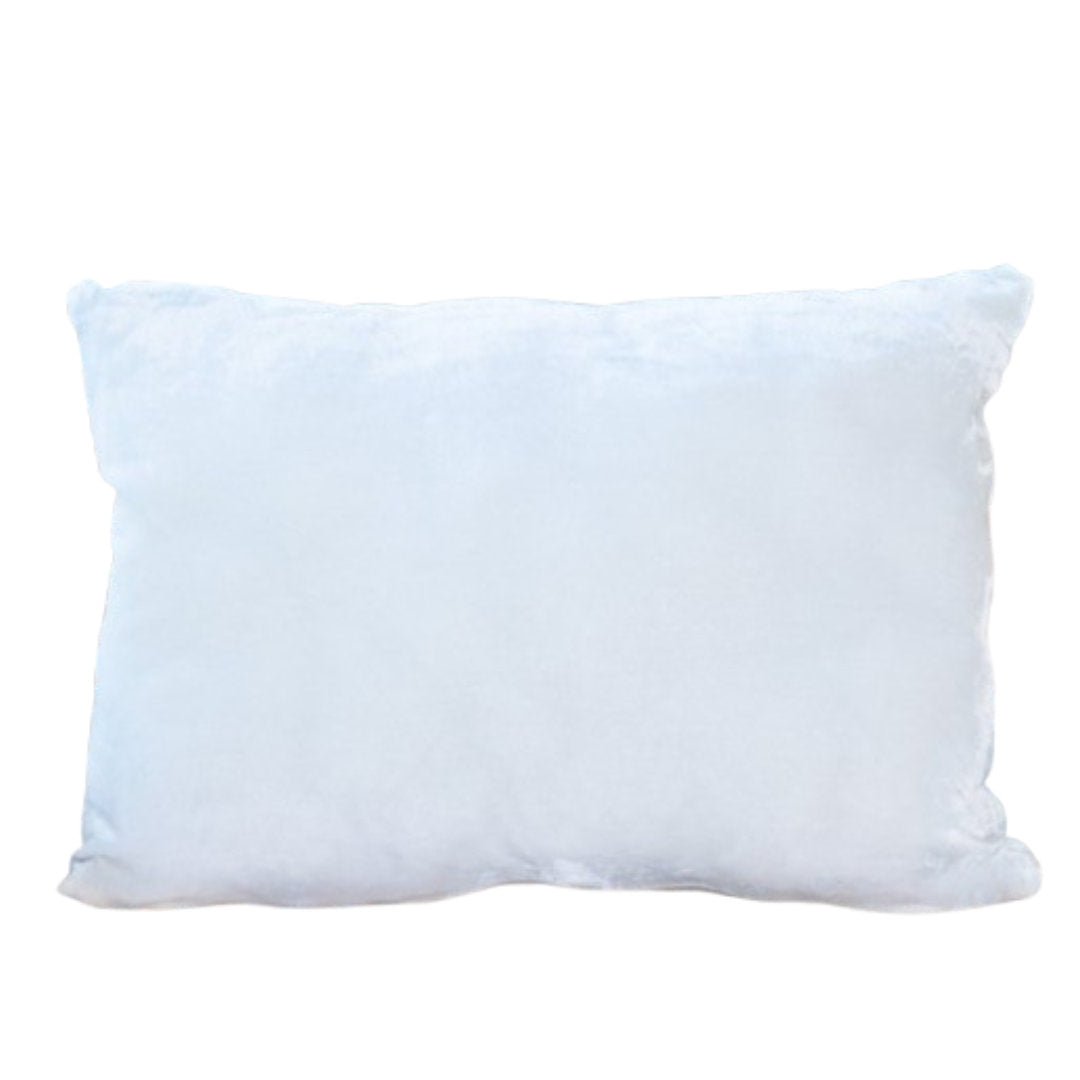 Petit Silk Velvet Pillow | 25x35cm | Silver Pearl - Suzie Anderson Home
