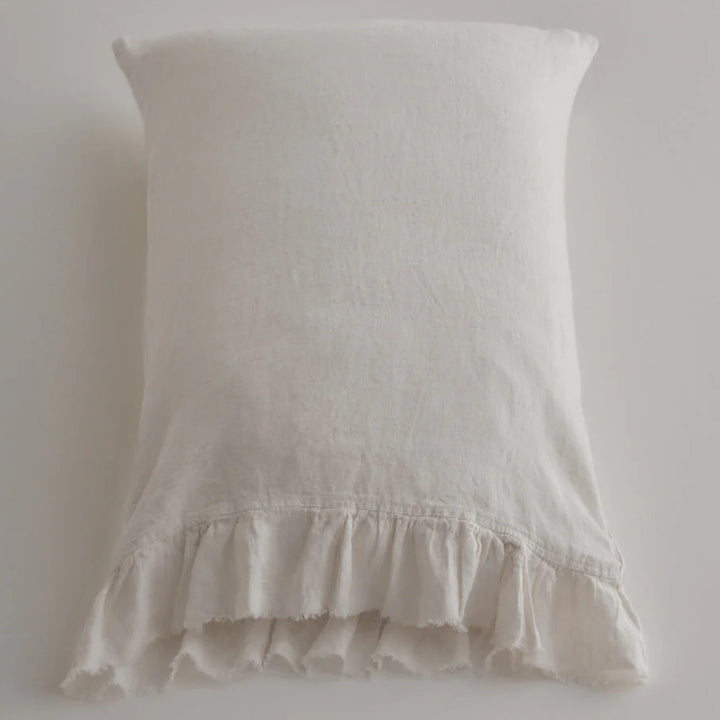 Kristine Standard Pillowcase + Ruffle | Petra