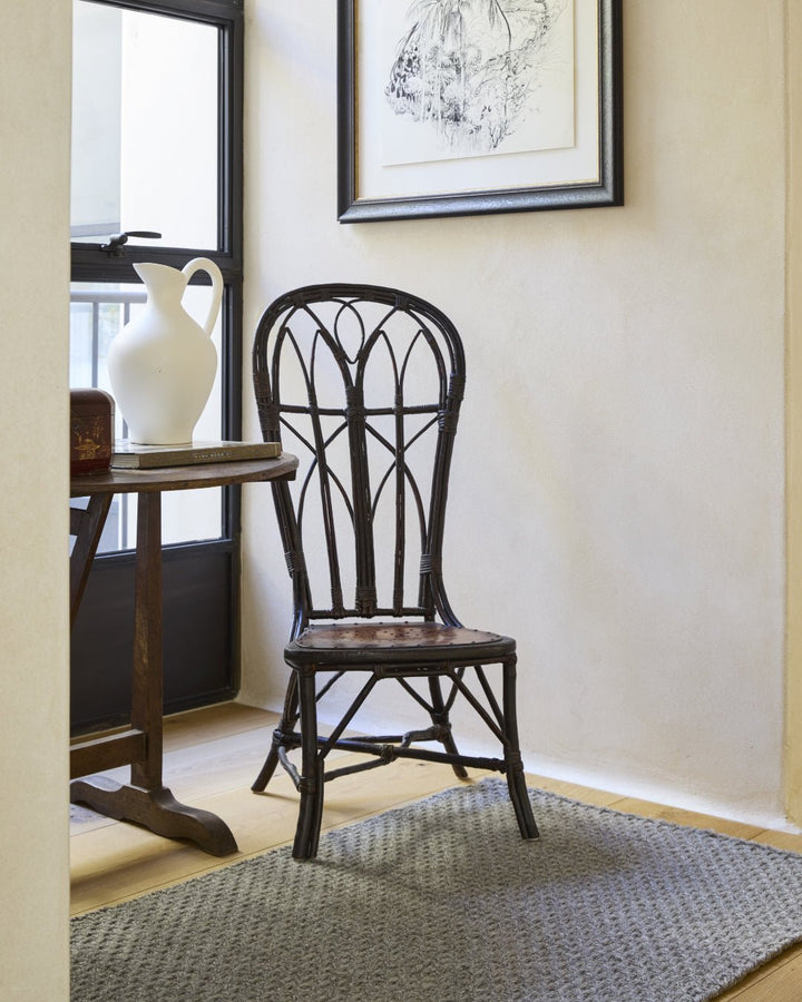 Pewter Basket Weave Indoor Outdoor Rug | Steve Cordony - Suzie Anderson Home