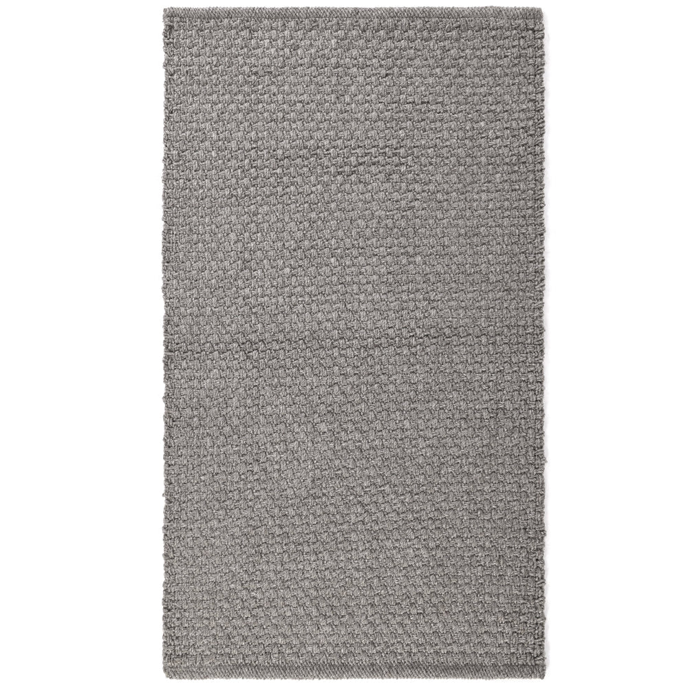 Pewter Basket Weave Indoor Outdoor Rug | Steve Cordony - Suzie Anderson Home