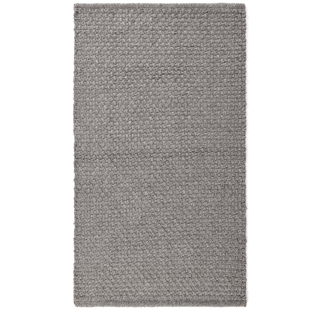 Pewter Basket Weave Indoor Outdoor Rug | Steve Cordony - Suzie Anderson Home