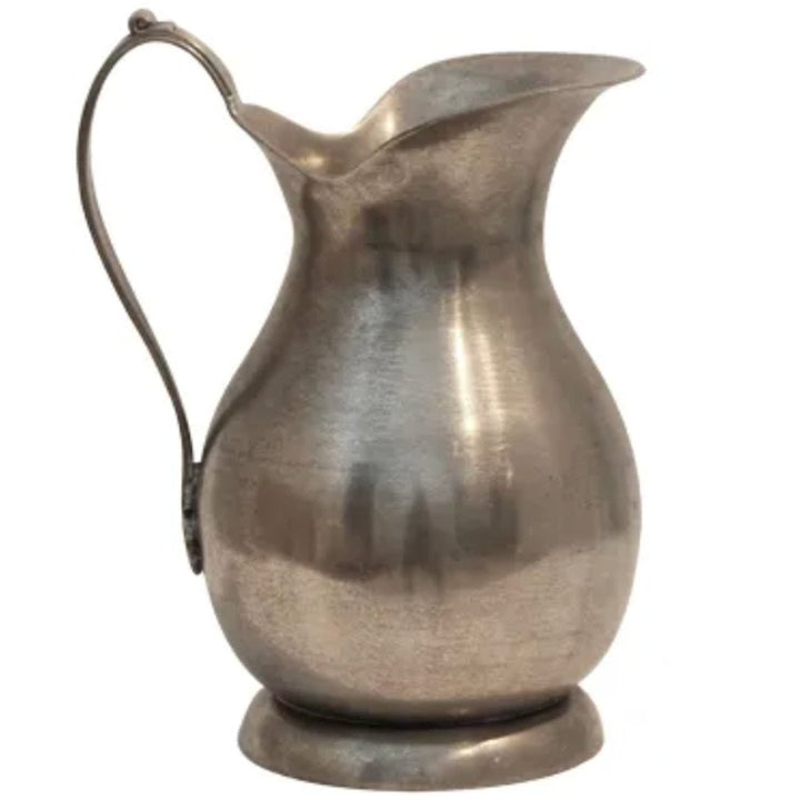 Pewter Jug | Flat Handle | Large