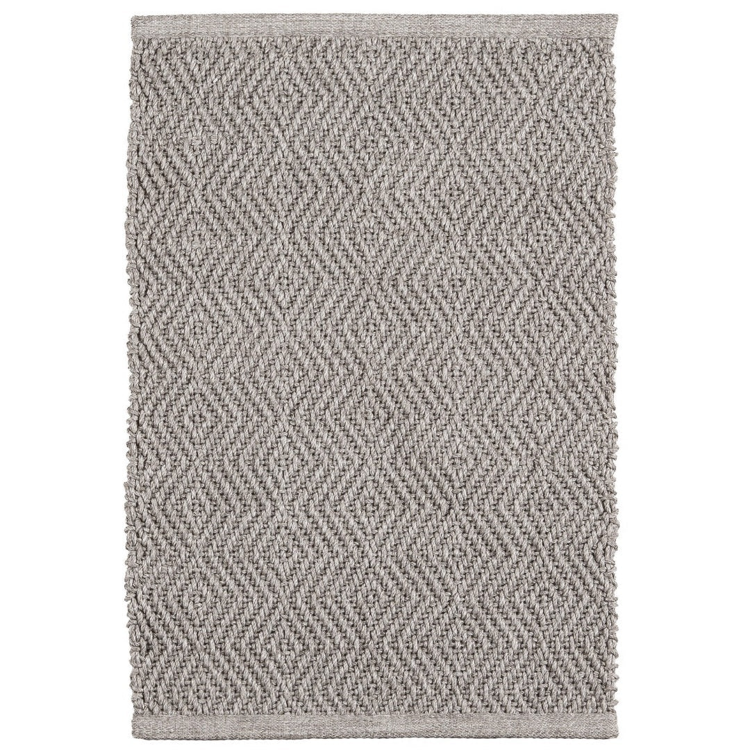 Pewter Trellis Weave Indoor Outdoor Rug | Steve Cordony - Suzie Anderson Home