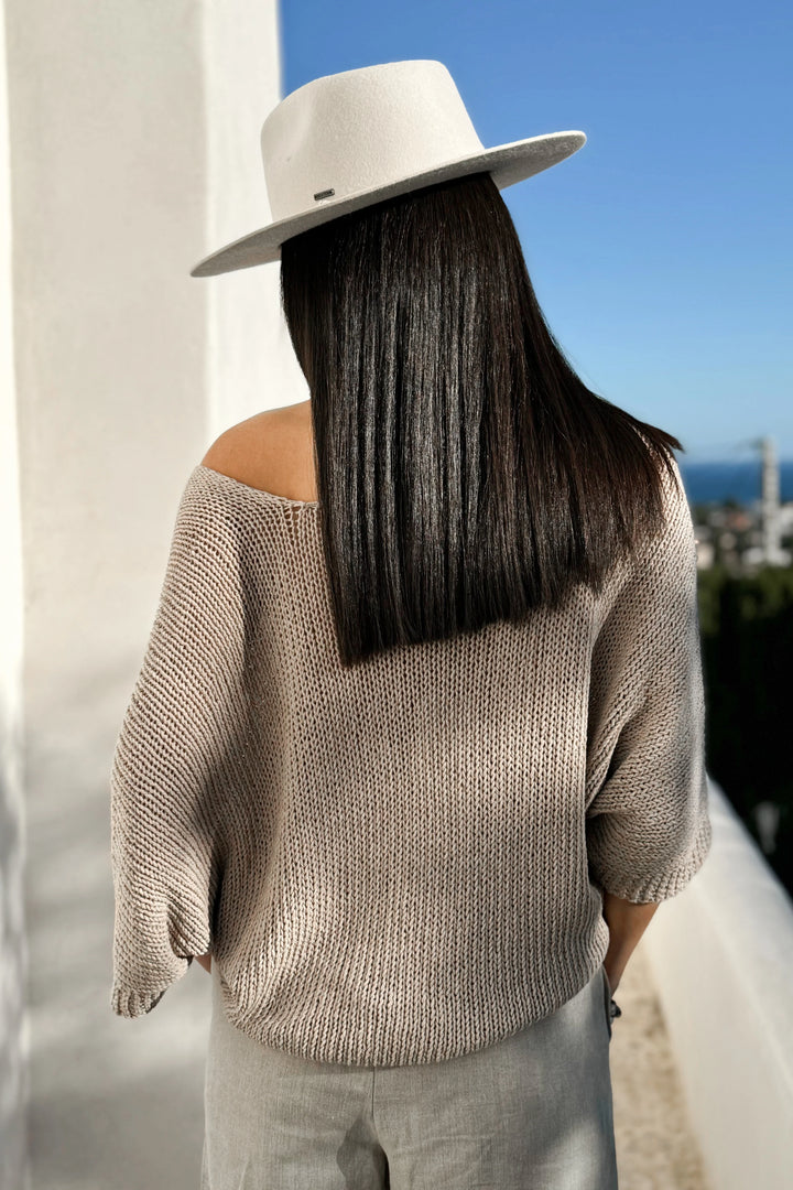 Bypias | Deia Cotton Jumper | Beige