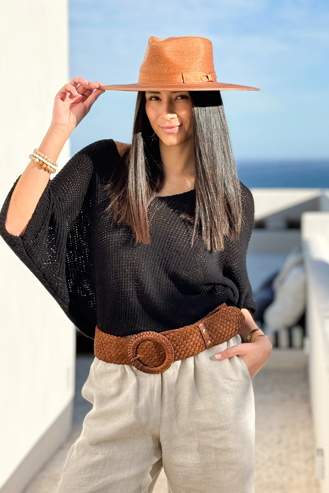 Bypias | Deia Cotton Jumper | Black