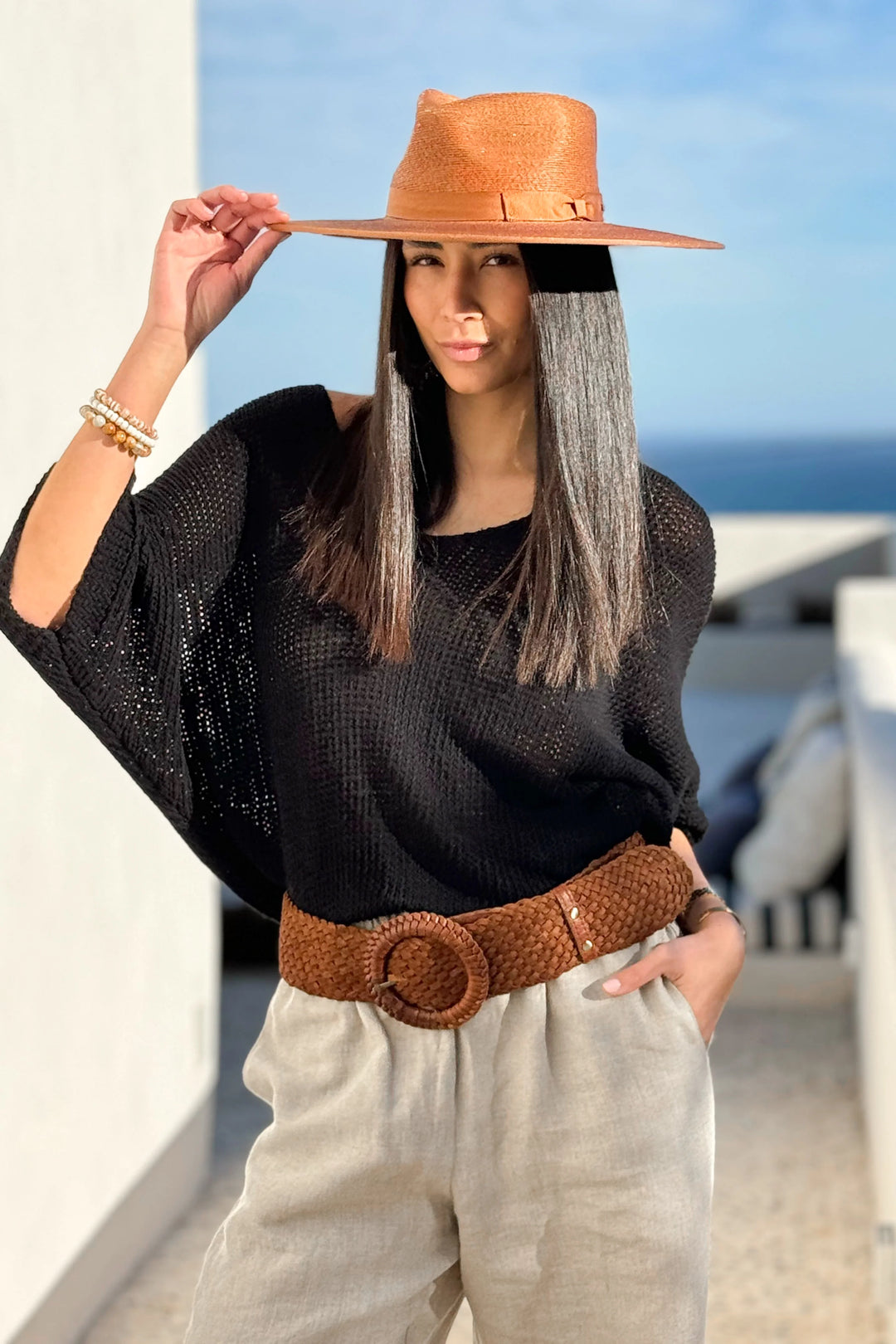 Bypias | Deia Cotton Jumper | Black