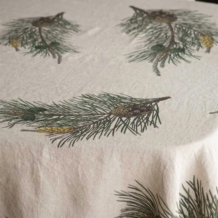 Pine Natural | Linen Tablecloth | 170 x 250cm (BOWRAL) - Suzie Anderson Home