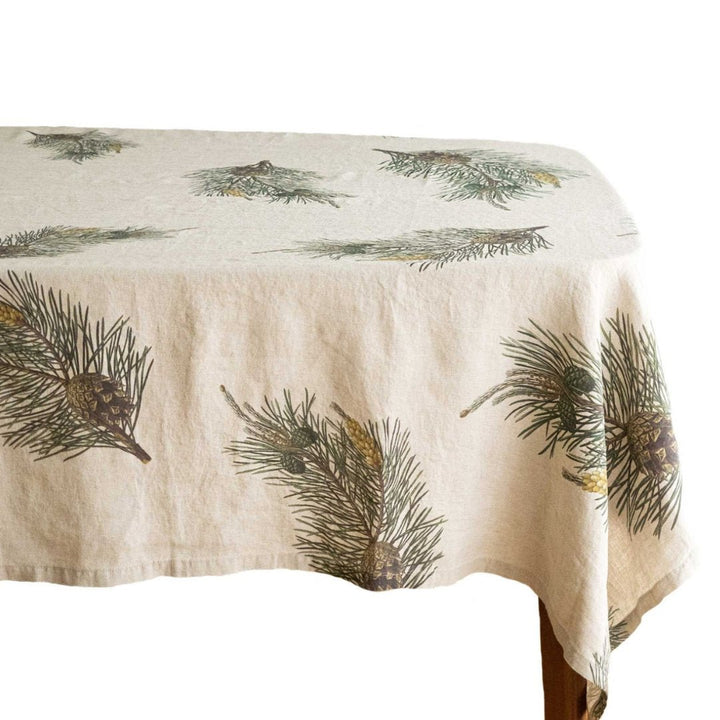 Pine Natural | Linen Tablecloth | 170 x 250cm (BOWRAL) - Suzie Anderson Home