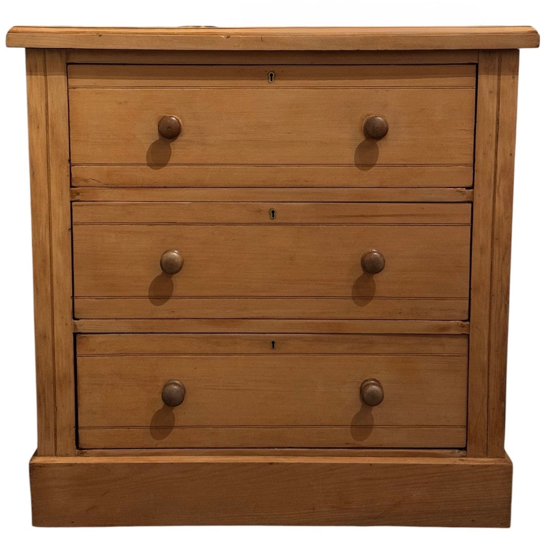 Kauri Pine Chest of Three Drawers
